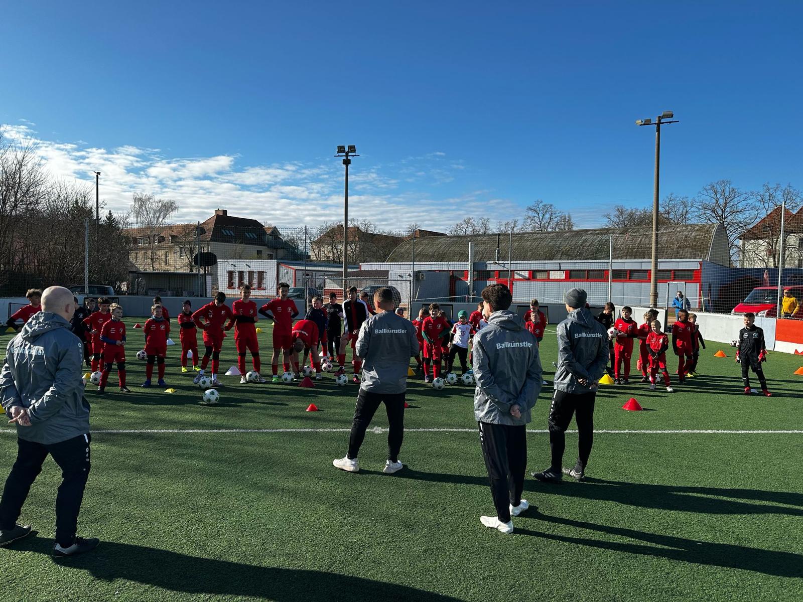 Fußballcamp bei 1. FC Romonta Amsdorf – Fußballschule Ballkünstler