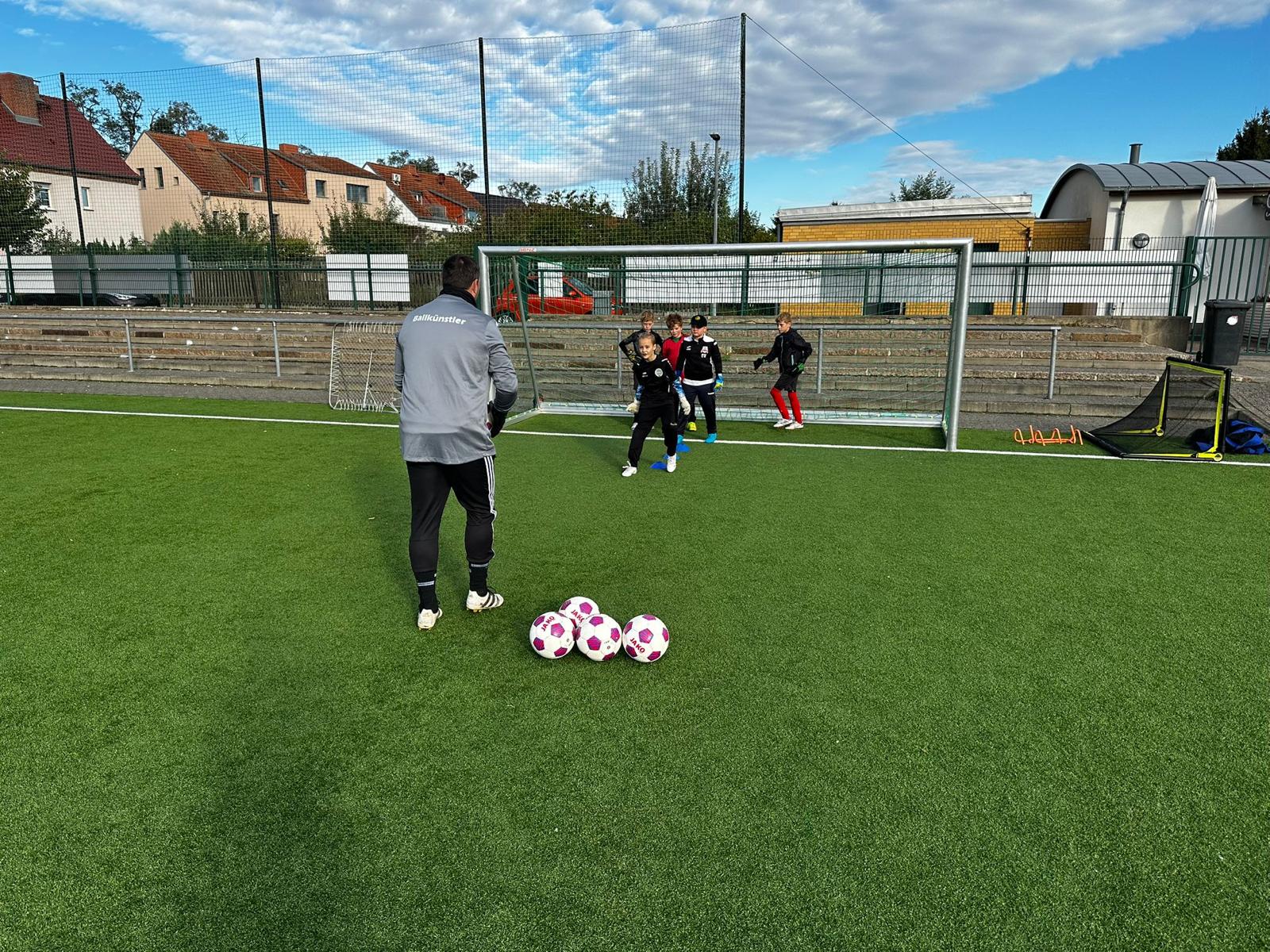 Torwarttraining für Kinder im Fördertraining