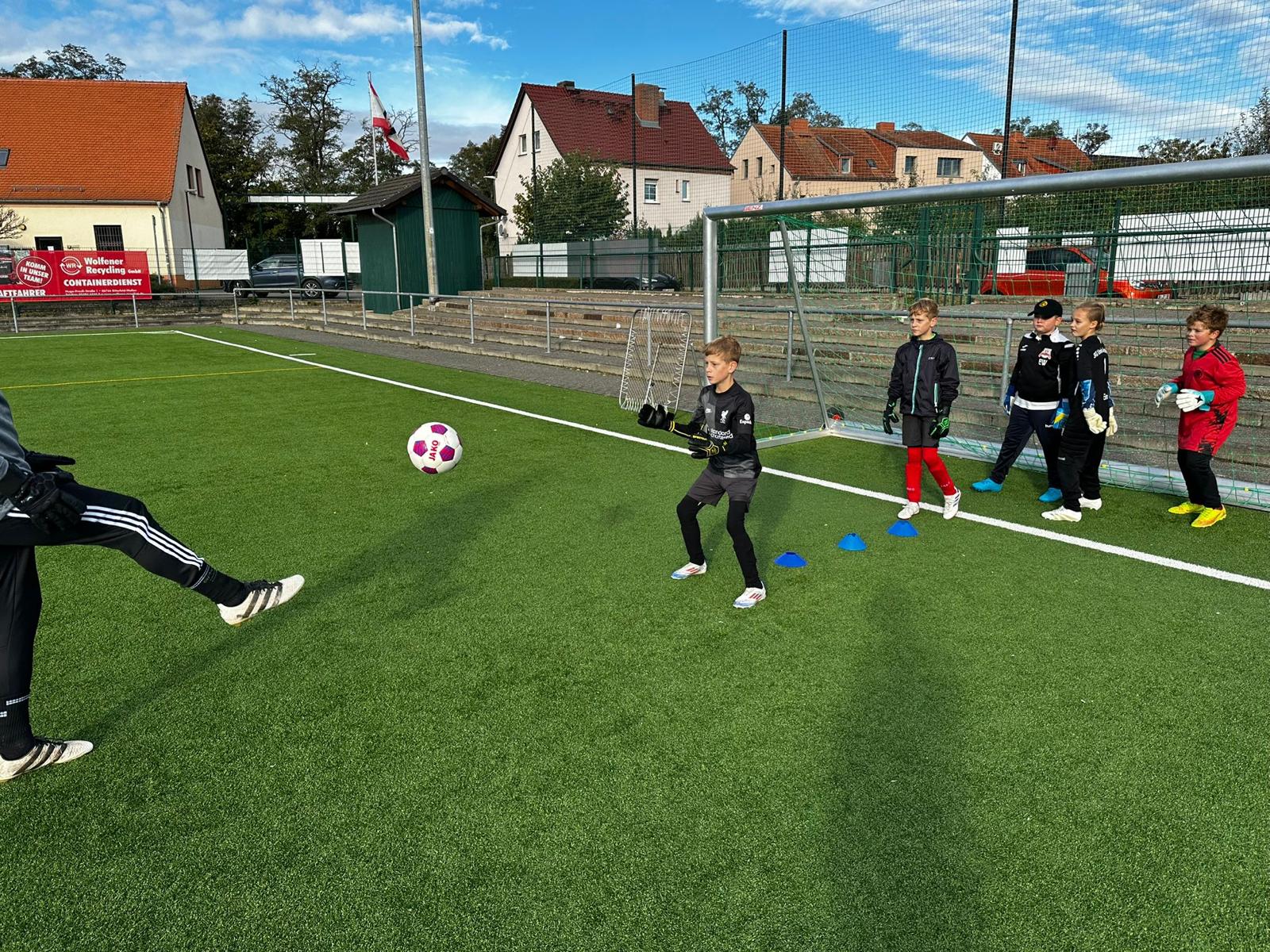 Torhüter-Training bei der Fußballschule Ballkünstler
